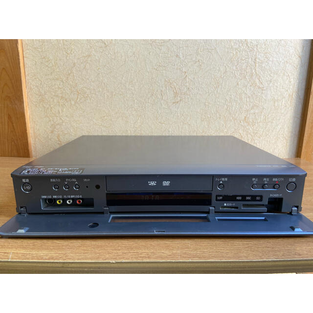 三菱(ミツビシ)の三菱　フルハイビジョンHDD/DVDレコーダー DVR-DW100　作動品 スマホ/家電/カメラのテレビ/映像機器(DVDレコーダー)の商品写真