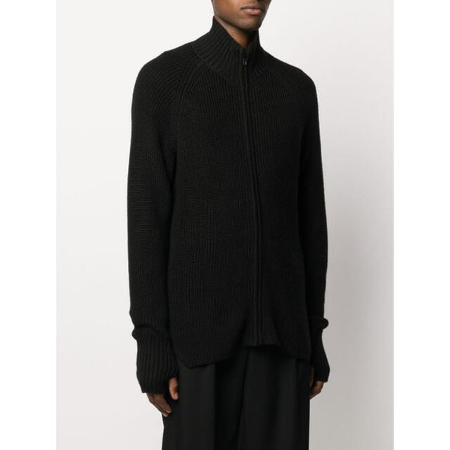 Yohji Yamamoto リブニット カーディガン