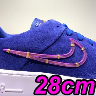 ナイキ(NIKE)の28 ナイキ エアフォース1  セージ ロー ブルー スエード(スニーカー)