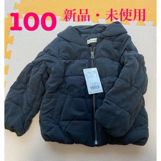 ブランシェス(Branshes)の【新品・未使用】branshes コート　子供服　100センチ　黒(コート)