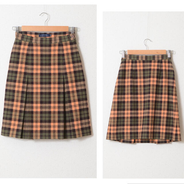 TOMORROWLAND(トゥモローランド)のtomorrowland BALLSEY チェックスカート ウール レディースのスカート(ひざ丈スカート)の商品写真