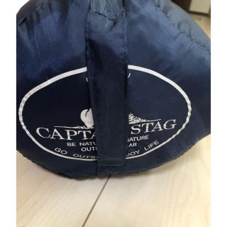 キャプテンスタッグ(CAPTAIN STAG)のcaptain stag 寝袋　シュラフ　美品(寝袋/寝具)