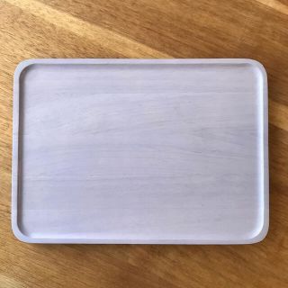 ACACIA アカシア WOODEN PLATE 木製 プレート L パープル(テーブル用品)