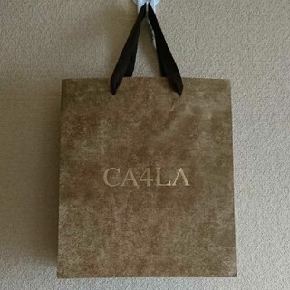 カシラ(CA4LA)の☆【CA4LA 紙袋  カシラ ショップ袋 ショッパー】(ショップ袋)