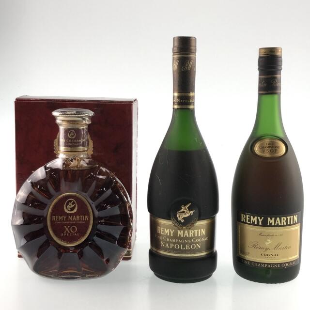 3本 レミーマルタン XO スペシャル ナポレオン VSOP 旧旧旧 コニャック