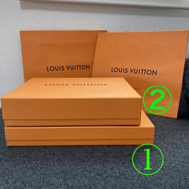 LOUIS VUITTON - ルイヴィトンマフラー空箱セット売の通販 by Kariiin