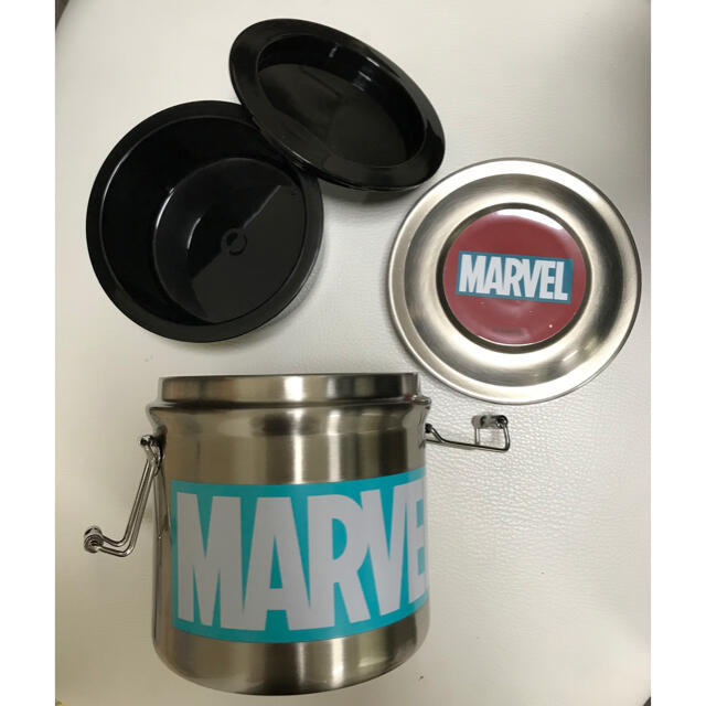 MARVEL(マーベル)のMARVEL ふんわり盛れる アルミ弁当箱 & 超軽量ランチボックス  インテリア/住まい/日用品のキッチン/食器(弁当用品)の商品写真