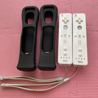 ウィー(Wii)のwiiリモコンとモーションプラス2セット◆送料無料(その他)