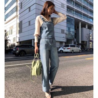 アメリヴィンテージ(Ameri VINTAGE)の【タグ付き】SET UP DENIM OVERALL(サロペット/オーバーオール)