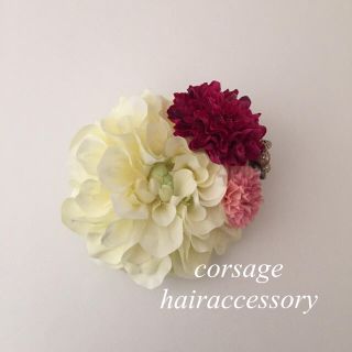 7  コサージュ／ヘアアクセサリー(ヘアピン)