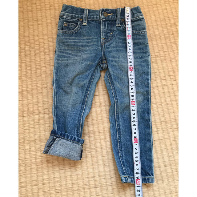 Lee(リー)のデニムパンツ　ジーンズ　90 キッズ/ベビー/マタニティのキッズ服男の子用(90cm~)(パンツ/スパッツ)の商品写真