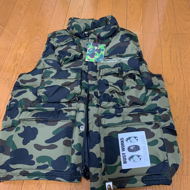 A BATHING APE ダウンベスト