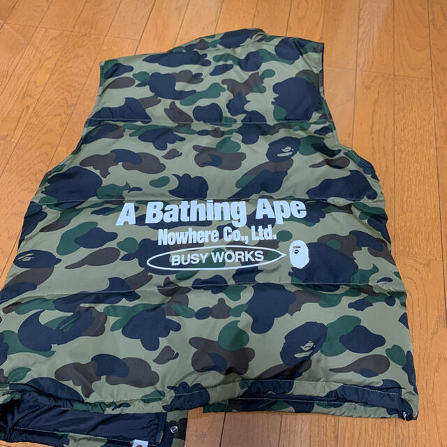 A BATHING APE ダウンベスト