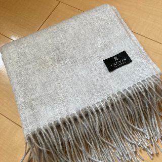 ランバンコレクション(LANVIN COLLECTION)のlanvin collection マフラー　グレー(マフラー/ショール)