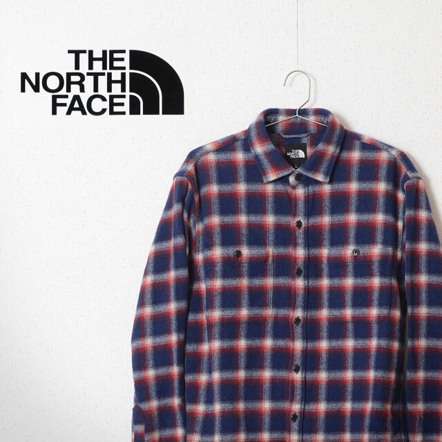 THE NORTH FACE ウールシャツ チェックシャツ ネルシャツ - シャツ