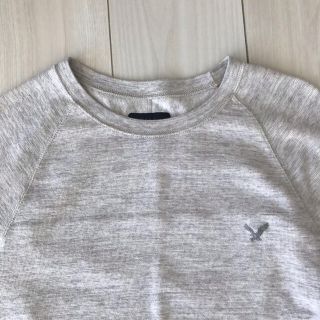 アメリカンイーグル(American Eagle)のZARA アメリカンイーグル　クールネックT 薄手ニット(Tシャツ/カットソー(七分/長袖))