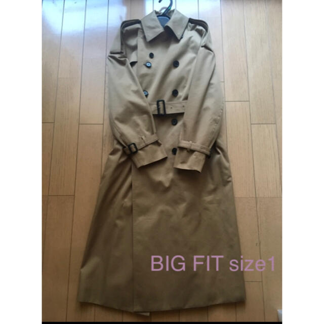 グランドセール TRENCH 新品未使用 HYKE - HYKE COAT FIT BIG トレンチ