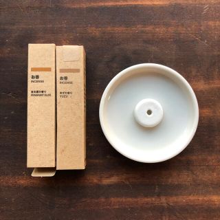 ムジルシリョウヒン(MUJI (無印良品))のcosimo様専用　お香2種類のみ(お香/香炉)