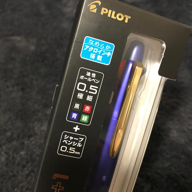 PILOT(パイロット)のDr.GRIP 4+1 Limited BLUE インテリア/住まい/日用品の文房具(ペン/マーカー)の商品写真