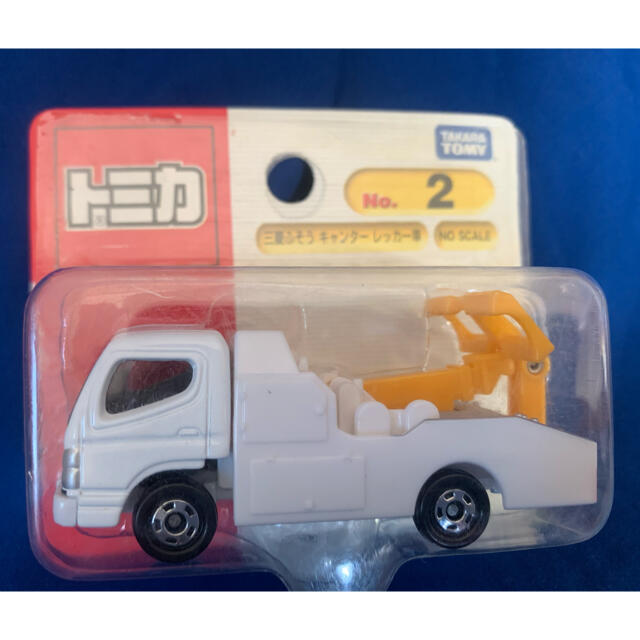 ミニカートミカ TAKARA TOMY ブリスター■2 三菱ふそうキャンター レッカー車