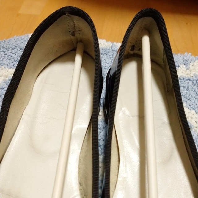 repetto(レペット)のレペット ネイビー パンプス ヒール 37 レディースの靴/シューズ(ハイヒール/パンプス)の商品写真