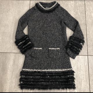 シャネル(CHANEL)の定価70万円シャネル カシミヤニットワンピース👗(ミニワンピース)