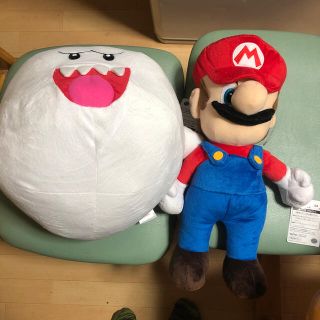 タイトー(TAITO)のマリオ、テレサ特大サイズぬいぐるみセット(ぬいぐるみ)