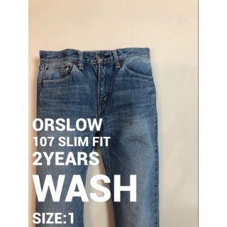 ビームス(BEAMS)の美品1 orSlowオアスロウ 107  2years wash 334(デニム/ジーンズ)