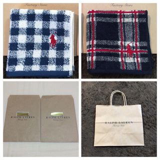 ラルフローレン(Ralph Lauren)の速達‼️手提げ袋♡Tsubaki様専用(ハンカチ/ポケットチーフ)