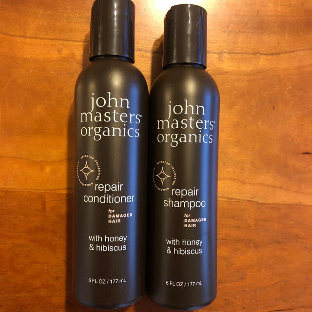John Masters Organics(ジョンマスターオーガニック)のmone様　未使用　ジョンマスターオーガニックリペアシャンプー、コンディショナー コスメ/美容のヘアケア/スタイリング(シャンプー)の商品写真