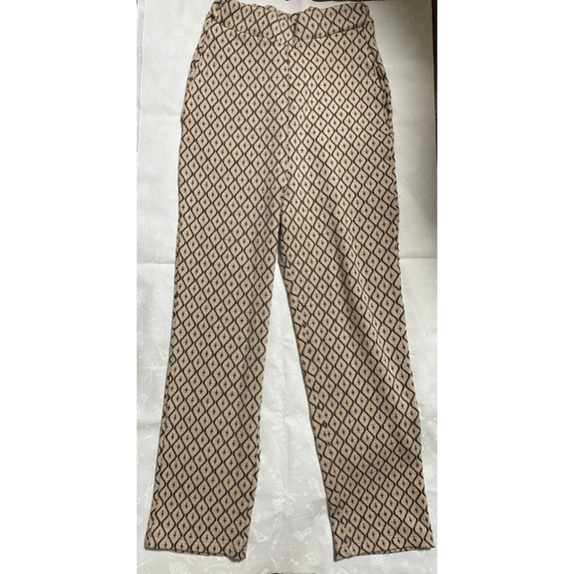 Kastane(カスタネ)のAmiur Jacquard knit pants レディースのパンツ(カジュアルパンツ)の商品写真