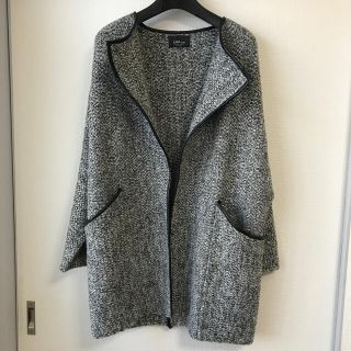 ザラ(ZARA)のZARA ニットコート★美品(ニットコート)