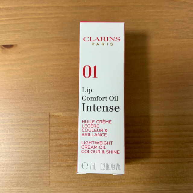CLARINS(クラランス)のクラランス　コンフォート リップオイル インテンス 01 コスメ/美容のベースメイク/化粧品(リップグロス)の商品写真