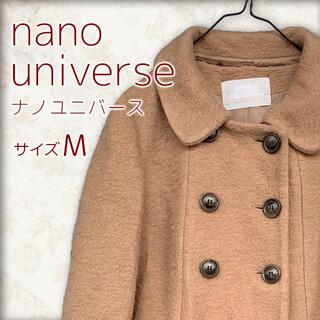 ナノユニバース(nano・universe)の【 nanouniverse 】 ナノユニバース　コート　ブラウン　38(M)(ピーコート)
