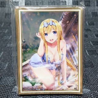 ぴらるーく SAO 温泉 アリス スリーブ 【】 ソードアート・オンライン(カードサプライ/アクセサリ)