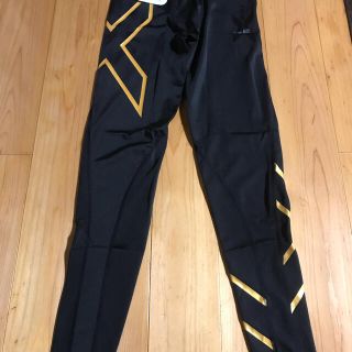 2XU  メンズ ロングパンツ  Mサイズ gold(レギンス/スパッツ)