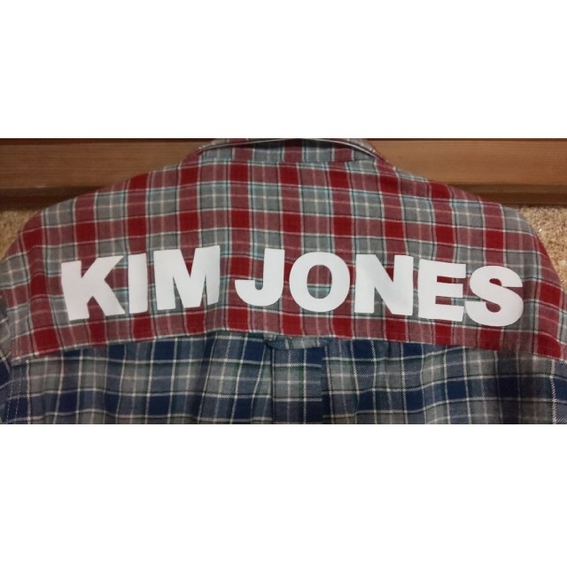 KIM JONES(キムジョーンズ)のKIM JONES✴️チェックフランネルシャツMロゴ レディースのトップス(シャツ/ブラウス(長袖/七分))の商品写真