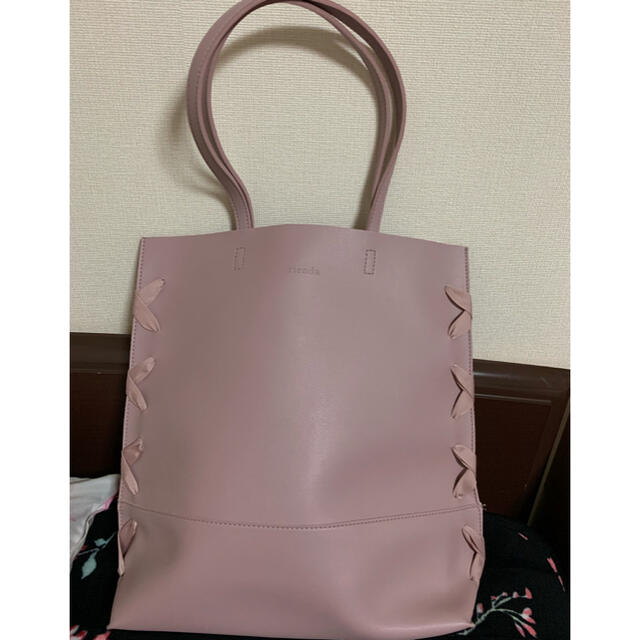 rienda(リエンダ)のリエンダ ☆rienda☆ノベルティ☆バッグ☆ピンク！bag レディースのバッグ(トートバッグ)の商品写真