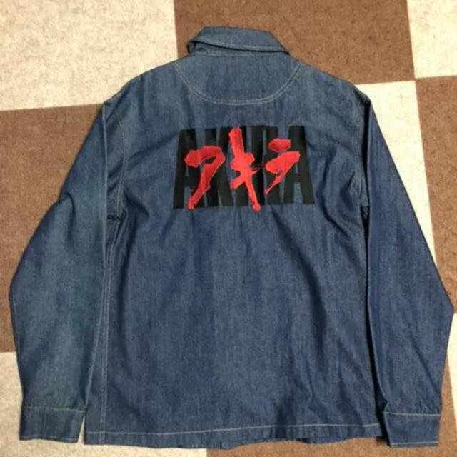 AKIRA 刺繍 デニムジャケット アキラ Gジャン　 メンズのジャケット/アウター(Gジャン/デニムジャケット)の商品写真