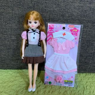 タカラトミー(Takara Tomy)のタカラトミー　リカちゃん　中古品　お着替えお洋服　シューズ　新品(ぬいぐるみ/人形)