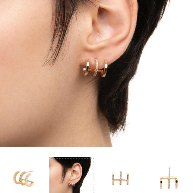 驚きの安さ BARNEYS NEW ヒロタカ フルダイヤ マンハッタン ピアス 驚きの安さ BARNEYS NEW ヒロタカ フルダイヤ マンハッタン ピアス