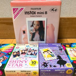 フジフイルム(富士フイルム)の☆u-mama様専用☆チェキ　ピンク　フィルムセット(その他)