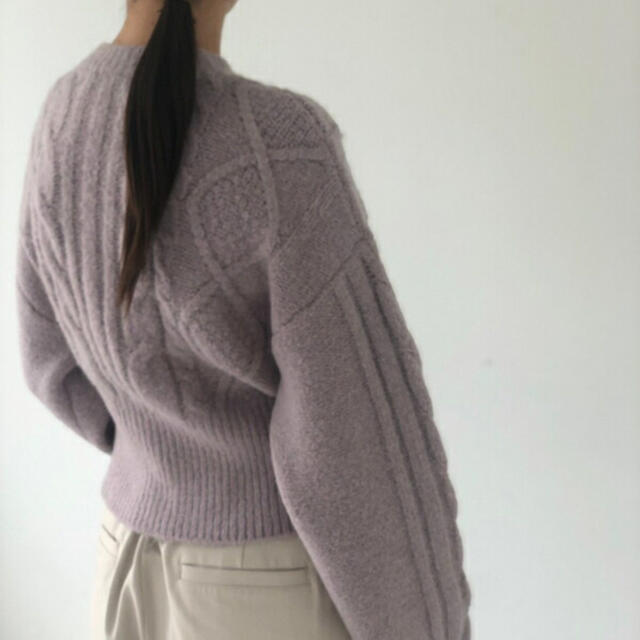 TODAYFUL(トゥデイフル)のTODAYFUL Soft Cable Knit ソフトケーブルニット  レディースのトップス(ニット/セーター)の商品写真