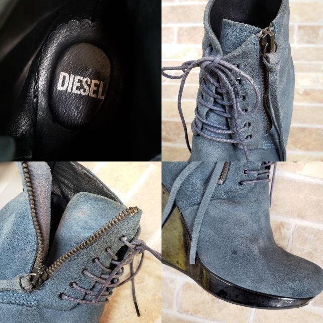 DIESEL - ディーゼル DIESEL ☆ スエードレザー ウエッジソール DIESEL - ディーゼル DIESEL ☆ スエードレザー ウエッジソール
