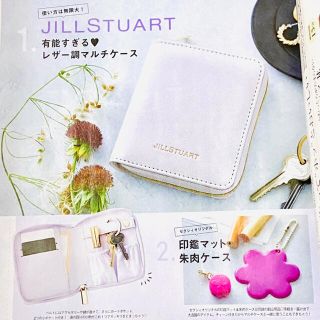 ジルスチュアート(JILLSTUART)のゼクシィ　付録　JILL STUART ジルスチュアート レザー　マルチケース(その他)