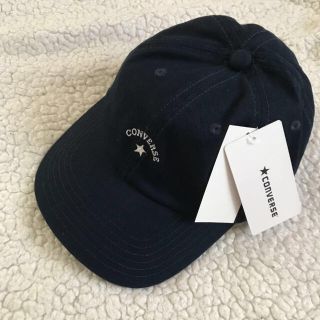 コンバース(CONVERSE)のCONVERSE コンバース アーチロゴLowCap キャップ 帽子 ネイビー(キャップ)