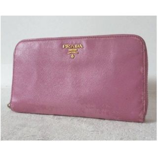 プラダ(PRADA)のプラダ　PRADA　長財布　ラウンドファスナー　ロングウォレット　レディース(財布)