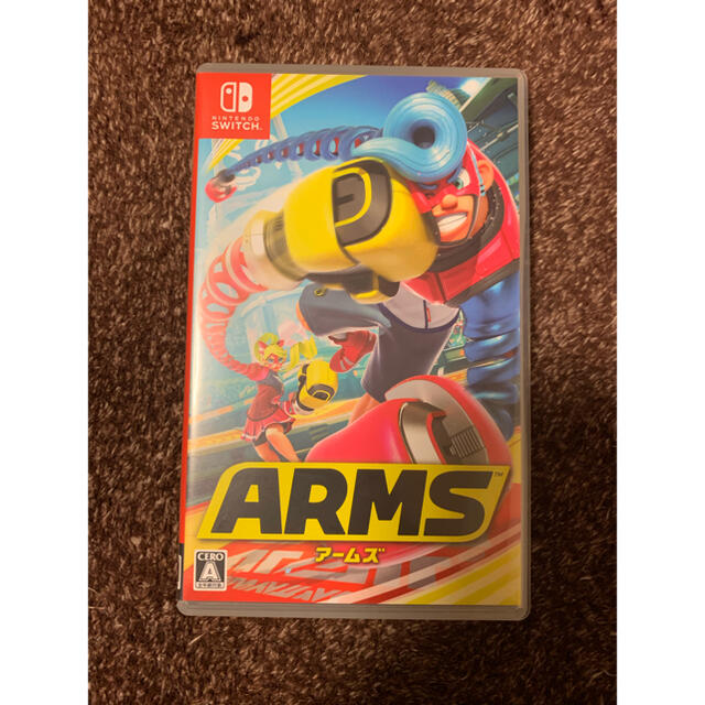 Nintendo Switch(ニンテンドースイッチ)のARMS アームズ　Nintendo Switch エンタメ/ホビーのゲームソフト/ゲーム機本体(家庭用ゲームソフト)の商品写真