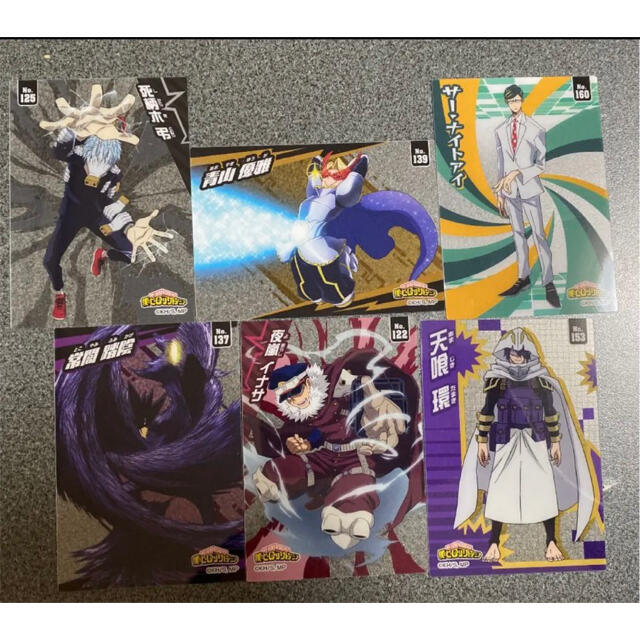 ヒロアカ　クリアカードコレクション3             6枚セット エンタメ/ホビーのアニメグッズ(カード)の商品写真