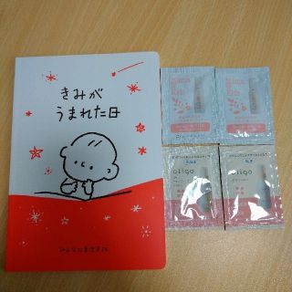 ベルメゾン(ベルメゾン)のきみがうまれた日　育児日記　化粧品サンプル付(その他)